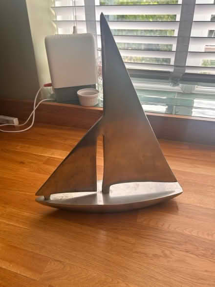 Photo of free Silver boat ornament (MK7, Wavendon Gate) #1
