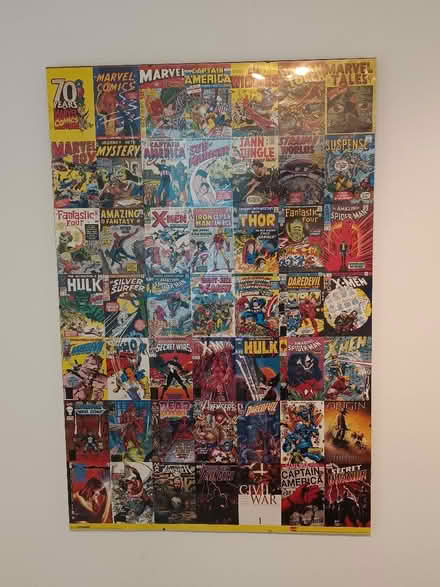 Photo of free 60x90 cm Marvel poster in frame (Haywood RG12) #1