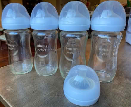 Photo of free Four PHILIPS AVENT baby bottles (Concord Greene Condominium) #1