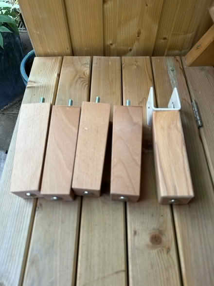 Photo of free M& S legs for a bed (Cheltenham GL52) #1