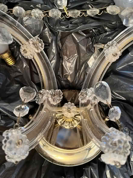 Photo of free Vintage Crystal Wall light (Redruth) #2