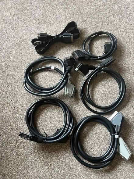 Photo of free Scart leads (haslingfield CB23) #1