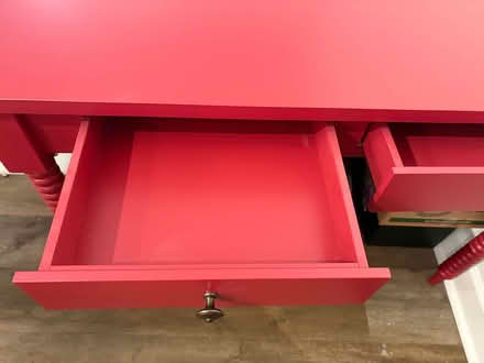 Photo of free Red desk (Reed-Cooke (near AdMo)) #2