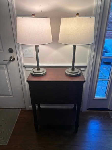 Photo of free Pair of Matching Table Lamps (North Old Town) #1