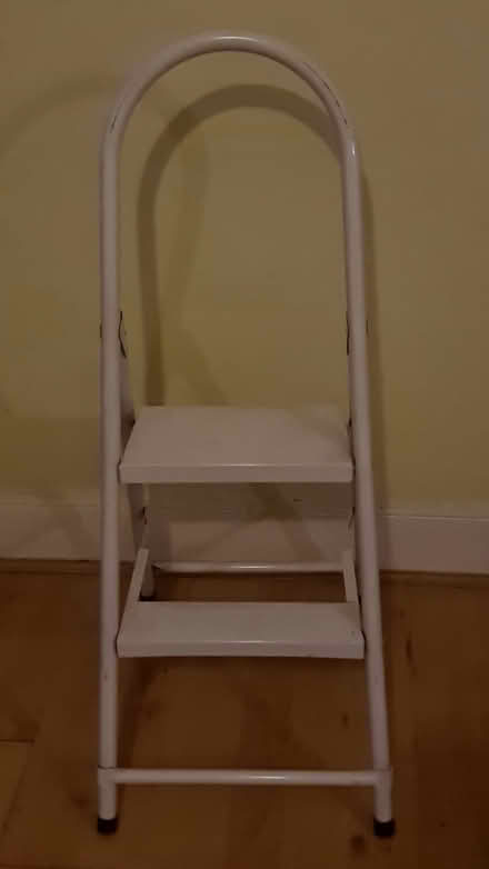 Photo of free White Foldable Step Ladder (Boston Manor, W7) #1