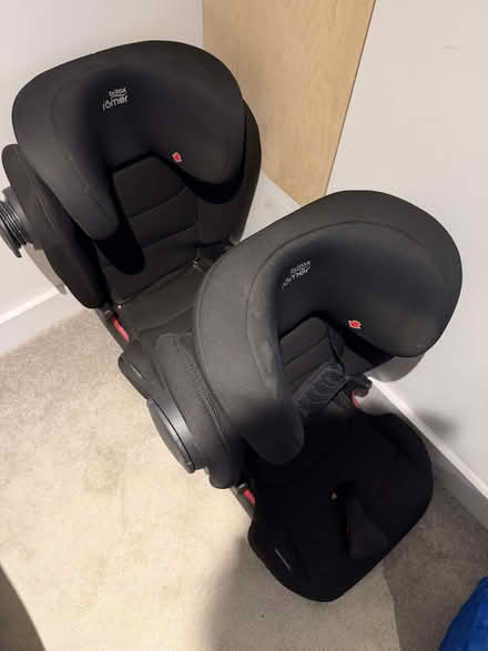 Photo of free 2x Britax High Back Booster Seat Black with Isofix (Honor Oak SE23) #1