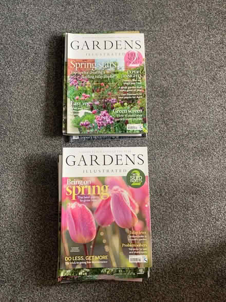 Photo of free Gardens Illustrated magazines (Colwall Stone WR13) #1