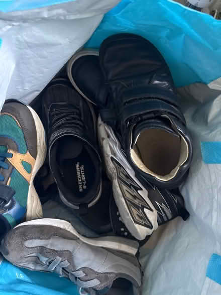 Photo of free bag of mixed boys shoes (enfield, north london) #1