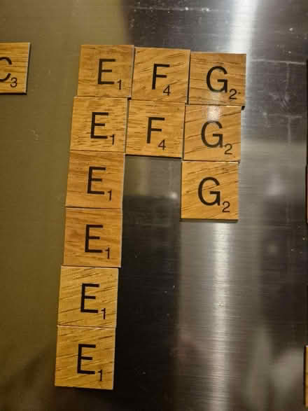 Photo of Fridge Scrabble letters (Central Lancaster LA1) #1