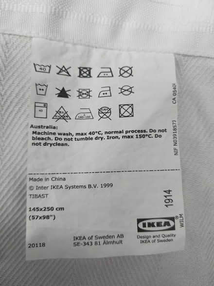 Photo of free Four off-white curtains 145x250cm (Ealing Pitshanger W5) #3
