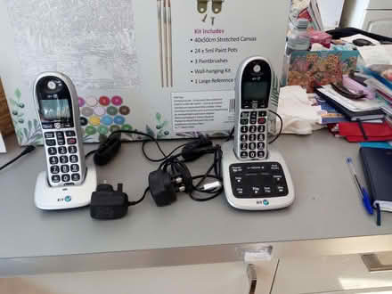Photo of free BT Portable phone with base and remote handsets (Headington OX3) #3