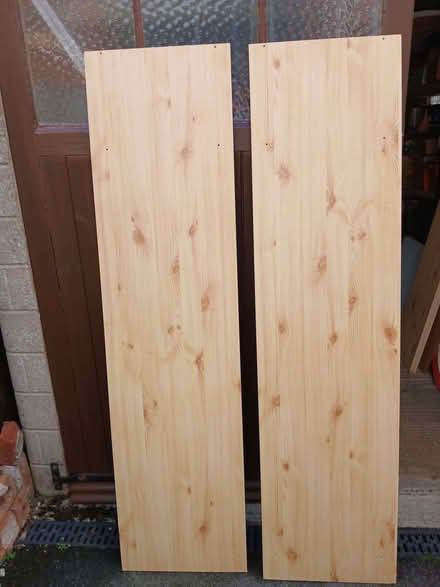 Photo of free Pine effect chipboard panels (Hucclecote GL4) #2