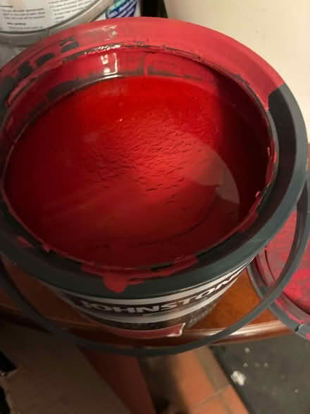 Photo of free Almost full 2 .5 litre tin of matt emulsion Dusky Berry (Whitby CH65) #1