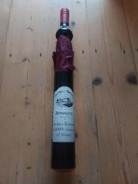 Photo of free Wine Bottle Umbrella (Aigburth L17) #2