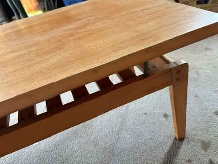 Photo of free 1970s coffee table (Cox Green SL6) #1