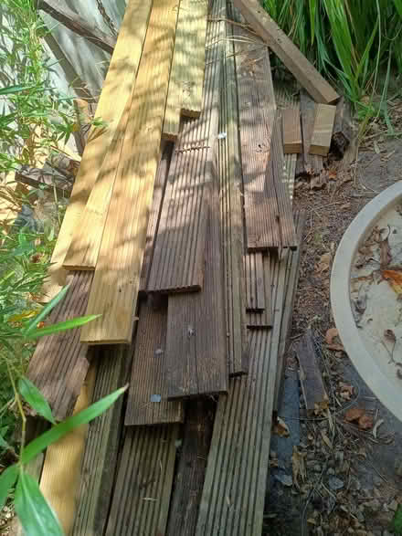 Photo of free Old decking boards (Wantage OX12) #1