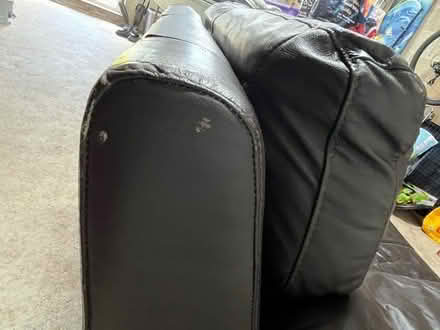 Photo of free Brown leather armchair (Harrogate HG2) #3