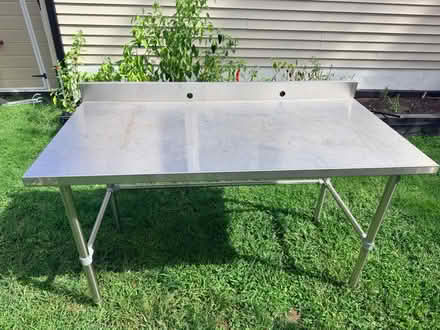 Photo of free Stainless steel table (Belford) #2
