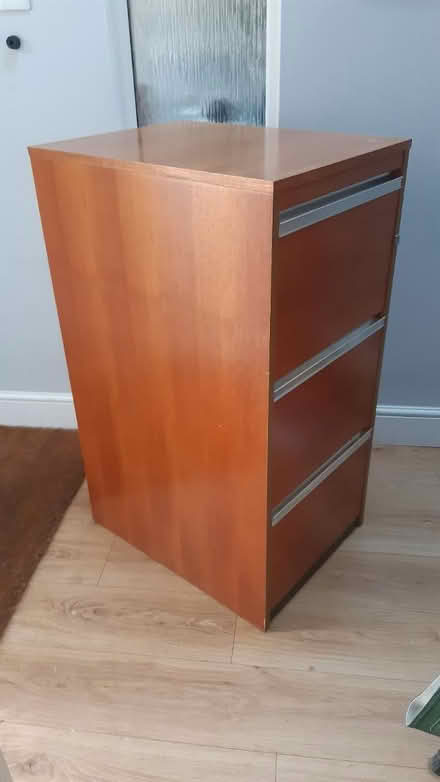 Photo of free Strong wooden filing cabinet (Tring HP23) #2