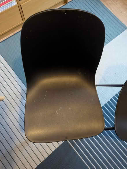 Photo of free 2 black chairs (Camberwell Green SE5) #3