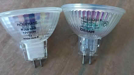Photo of free Halogen bulbs, 12V 20W (Central Letchworth SG6) #1