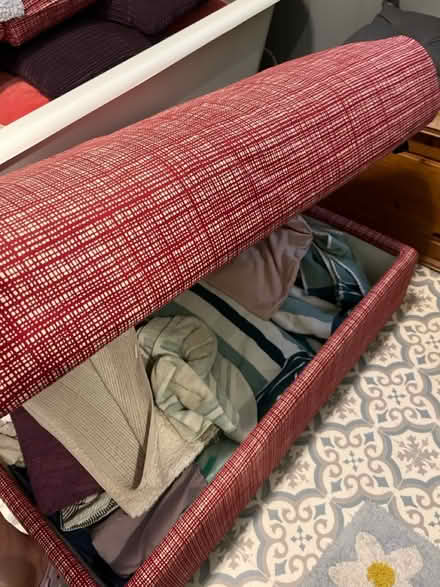 Photo of free IKEA large storage footstool (Gravesend DA12) #3