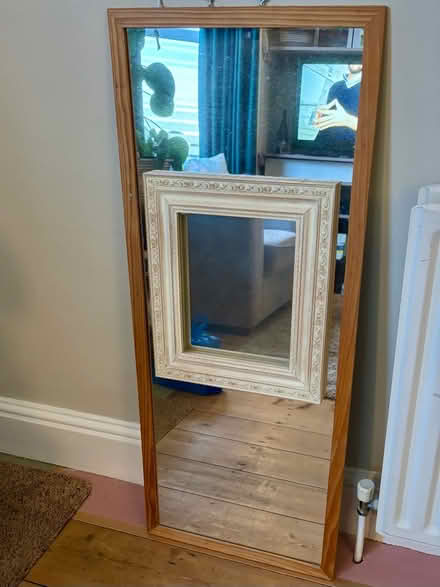 Photo of free Large mirror with ornamental frame (Heeley, S2) #3