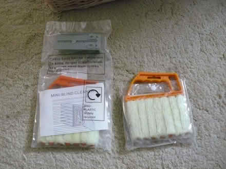 Photo of free 2 x small hand-held Venetian blind cleaners (Kempsey WR5) #1