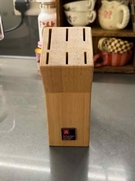 Photo of free Knife stand (1 Ottley Dr, SE3) #2