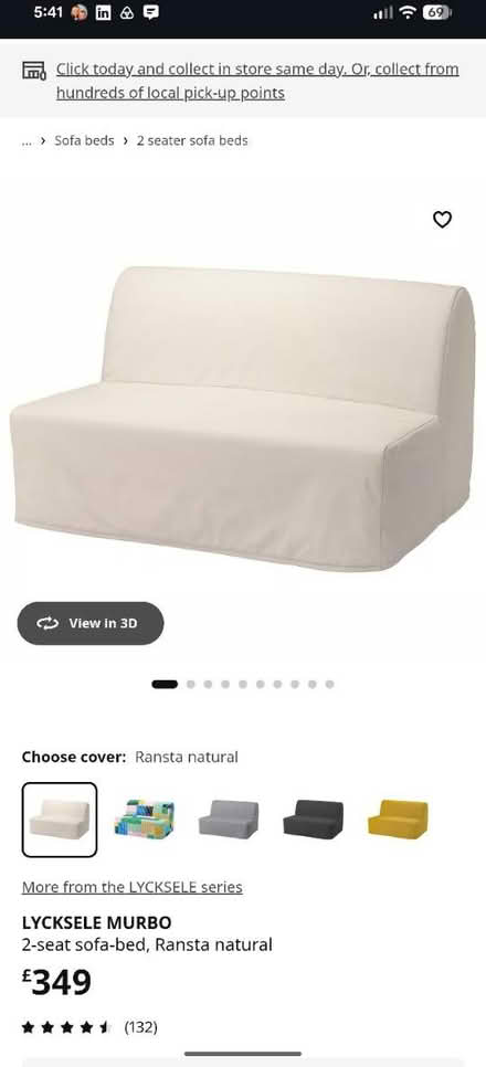Photo of free Sofa Bed (GU47 0UY) #3