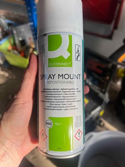 Photo of free Spray Mount (Upper Wolvercote OX2) #1