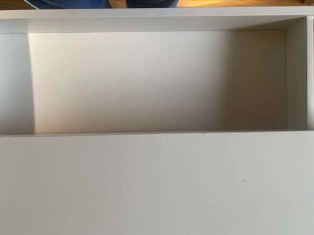 Photo of free IKEA desk and top shelf (MICKE Desk, white, 105x50 cm) (South Croydon CR2) #4