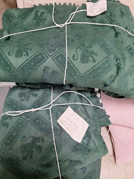 Photo of free Thick Green curtains, various sizes (Bishopthorpe YO23) #2