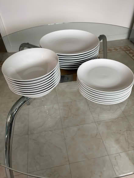 Photo of free Porcelain Dinner Ware - White (Meppershall SG17) #2