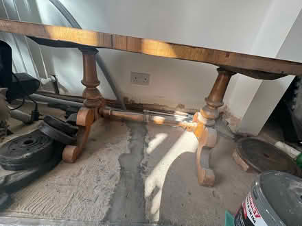 Photo of free Wooden coffee table (Wellingborough NN8) #3