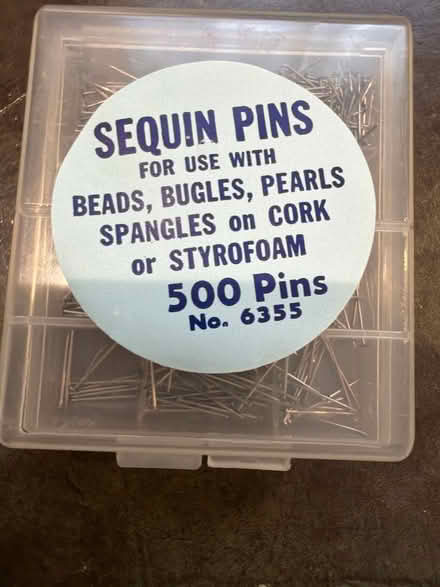Photo of free Sequin Pins (Moss Beach) #1