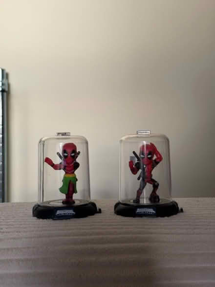 Photo of free Deadpool plastic toys (1 Ottley Dr, SE3) #1