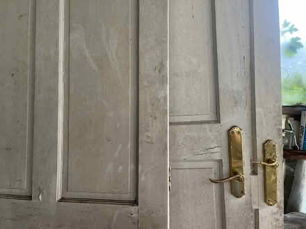 Photo of free 6 hardwood interior doors (Nr Wigmore SY7) #2