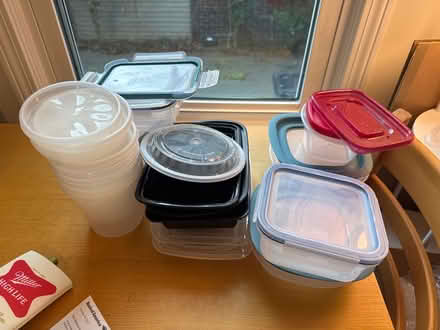 Photo of free A Bunch of Tupperware (Inman Square) #1