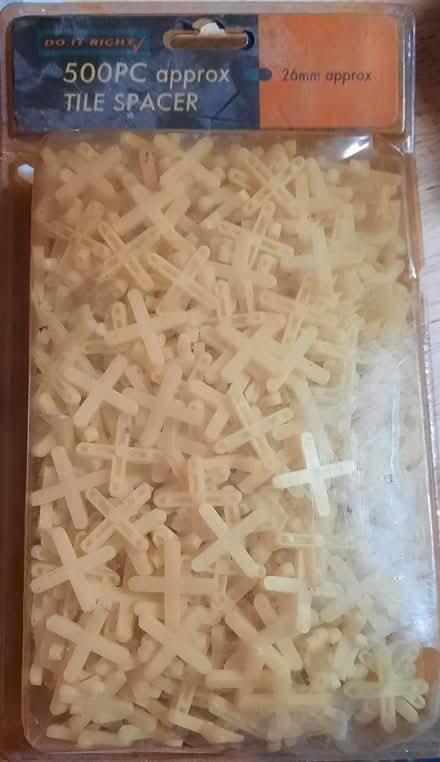 Photo of free Tile spacers (Woodley RG6) #1
