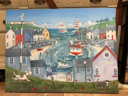 Photo of free Large canvas picture (Rothley) #1