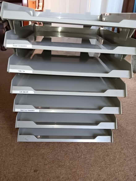 Photo of free Filing trays (Rathmines/Ranelagh) #1