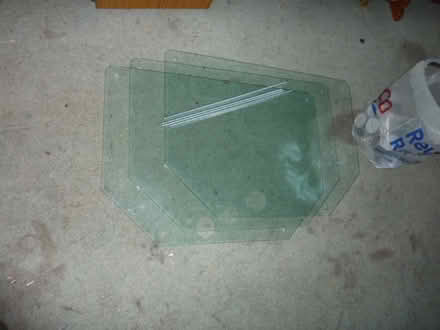 Photo of free Glass TV stand (Whitcott nr Clun SY78) #1