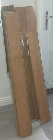 Photo of free Oak colour laminate flooring (Tollesby TS5) #1