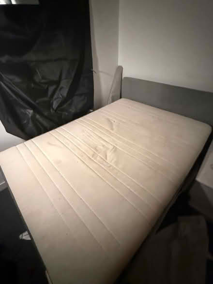 Photo of free Double bed with mattress (Walthamstow E17) #3