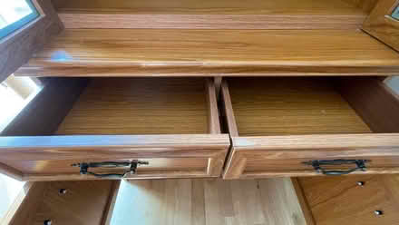 Photo of free Wood and Glass display cabinet (Talbot Village BH10) #3