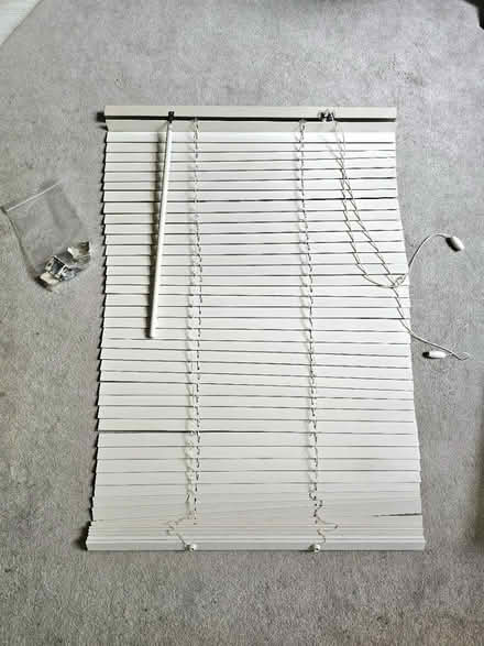 Photo of free Wooden Blind - Creme (Surbiton, KT6) #1