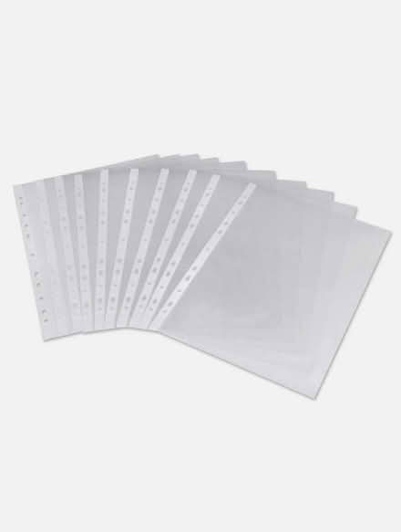 Photo of A4 clear plastic pockets (Cromford DE4) #1