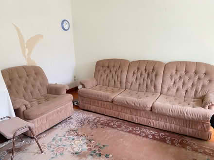 Photo of free 2-piece couch (Sheppard & Kennedy Scarborough) #1