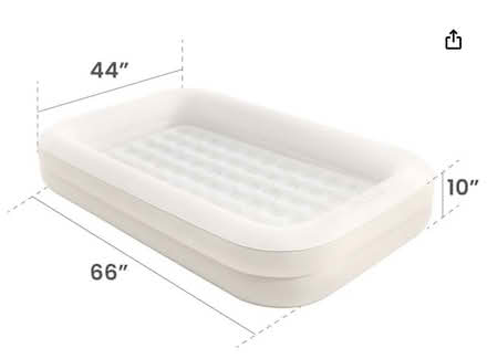 Photo of free kids inflatable air mattress (Mountain View) #2